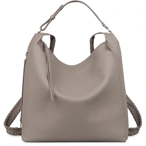 All Saints Akita small backpack in Taupe Grey Taupe Grey Kita Backpack by AllSaints | Rent the Runway main image 2